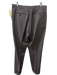 Sid Mashburn Size Est 34 Gray Wool Solid Dress Cuffed Men's Pants Gray / Est 34