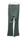 Sanctuary Size XS Green, White & Black Polyester & Spandex Side Zip Flare Pants Green, White & Black / XS