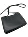 Kate Spade Black Leather Flap Logo Zip Crossbody Bag Black / Mini