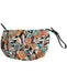 Prada Cream Black Blue & Orange Fabric Bow detail Wrist Strap Tropical Print Bag Cream Black Blue & Orange / S