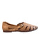 Jeffrey Campbell Shoe Size 9.5 Tan Leather Pointed Toe Buckle Flat Shoes Tan / 9.5