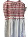 Draper James Size XL White, Red & Blue Cotton Sleeveless Stretch Waist Dress White, Red & Blue / XL