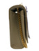 Saint Laurent Cream White Caviar Leather Magnetic  Flap Gold Hardware Bag Cream White / S