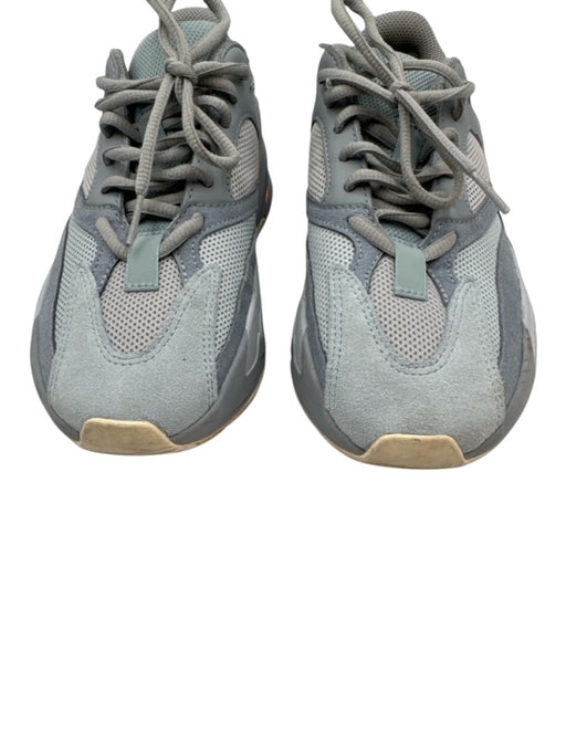 Adidas Shoe Size 5 Grey Synthetic Lace Up Platform Shoes Grey / 5