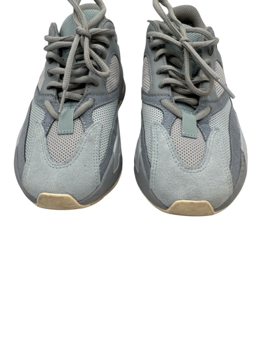 Adidas Shoe Size 5 Grey Synthetic Lace Up Platform Shoes Grey / 5