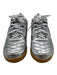 Nike Shoe Size 5.5 Silver Synthetic Lace Up Metallic accents Shoes Silver / 5.5