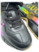 Gucci Shoe Size 35.5 Black & Multi Leather Laces Low Top Logo Chunky Sneakers Black & Multi / 35.5