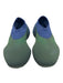 Yeezy Adidas Shoe Size 5 Green & Blue Synthetic Knit round toe Chunky Sneakers Green & Blue / 5