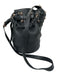 Alexander Wang Black Leather Embossed Stud Detail Rose gold hardware Bag Black / M
