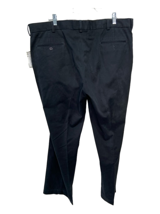 Polo Size 40 Black Cotton Blend Solid Khaki Men's Pants 40