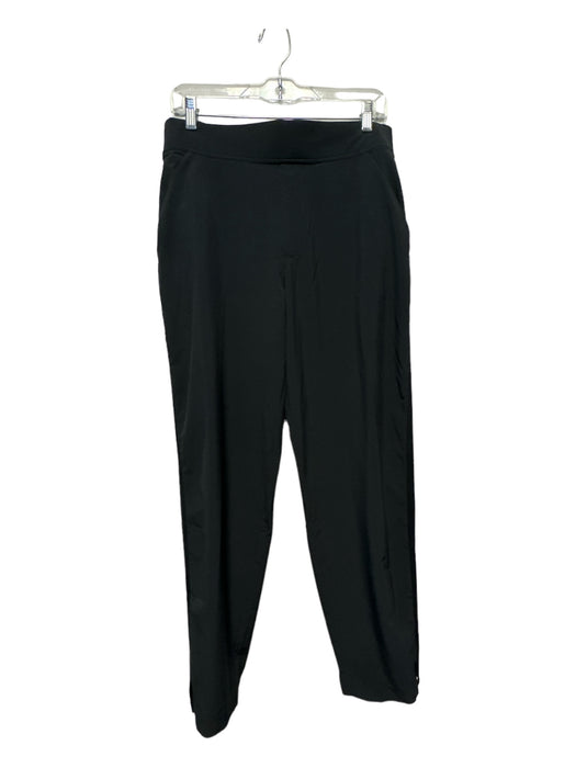 Athleta Size 12 Black Polyester Blend Elastic Waist Jogger Athletic Pants Black / 12