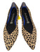 Rothy's Shoe Size 10 Tan & black Recycled Plastic Animal Print Pointed Toe Flats Tan & black / 10