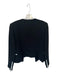 Tahari Size 10 Black & White Polyester Blend Lining Detail Long Sleeve Jacket Black & White / 10