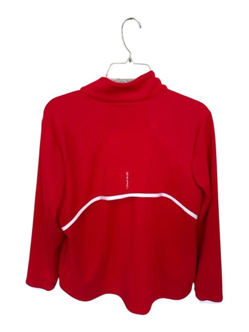 Zero Restriction Red polyester & spandex georgia logo Quarter Zip Men's Pullover Red / XL