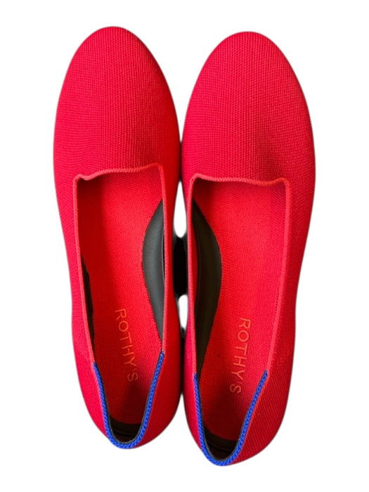 Rothy's Shoe Size 9.5 Red Rounded Toe Flats Red / 9.5