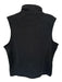 Patagonia Size XL Black Recycled Polyester Collar Fleece Lined Vest Black / XL