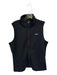 Patagonia Size XL Black Recycled Polyester Collar Fleece Lined Vest Black / XL