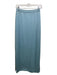 St John Size EST 2 Blue Wool Midi Skirt Blue / EST 2