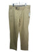 Sid Mashburn Size 33 Tan Cotton Blend Solid Khakis Men's Pants 33