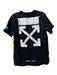 Off White Size M Black & White Cotton logo Men's Shirt M