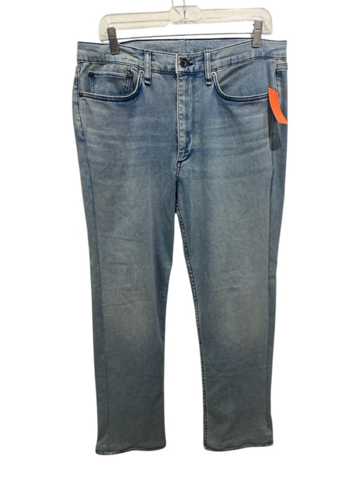 Rag & Bone Size 34 Light Wash Cotton Blend Solid Jean Men's Pants Light Wash / 34