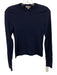 J Crew Size Small Navy Blue Merino Wool Long Sleeve Knit Top Navy Blue / Small