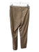 Zara Size Large Tan Faux Leather High Rise Straight Leg Pants Tan / Large