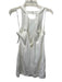 For Love & Lemons Size L White Ecovero Blend Satin Halter Cutout Dress White / L