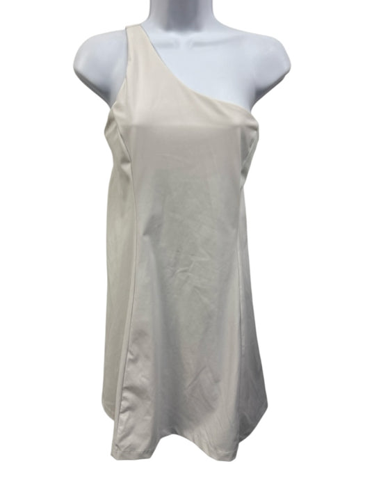 Outdoor Voices Size M White Nylon Blend One Sleeve Sleeveless Athleisure Dress White / M
