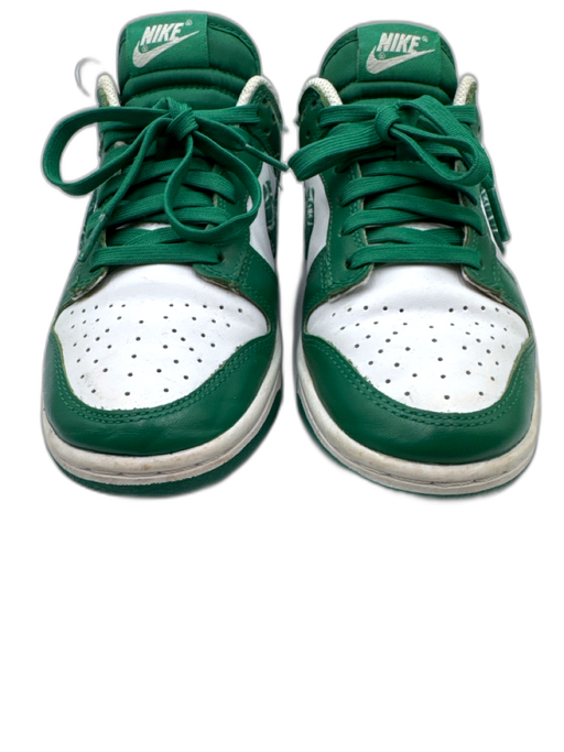 Nike Shoe Size 7 Kelly Green & white Leather Canvas Bandana Lace Up Sneakers Kelly Green & white / 7