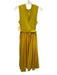 Sachin & Babi Size 2XL Yellow & red Viscose Blend Knit Top V Neck Dress Yellow & red / 2XL