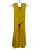 Sachin & Babi Size 2XL Yellow & red Viscose Blend Knit Top V Neck Dress Yellow & red / 2XL