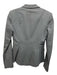 Banana Republic Size 0 Gray Cotton & Modal Long Sleeve Blazer 2 Button Jacket Gray / 0