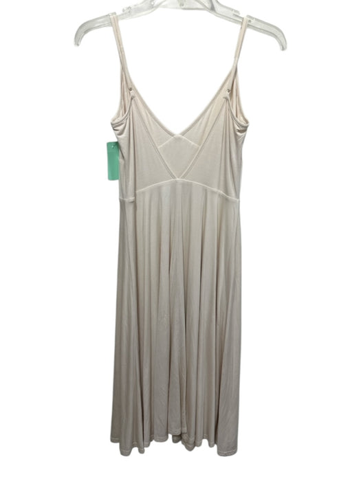 House of Harlow x Revolve Size M White Rayon Sleeveless Stretch V Neck Dress White / M