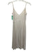 House of Harlow x Revolve Size M White Rayon Sleeveless Stretch V Neck Dress White / M