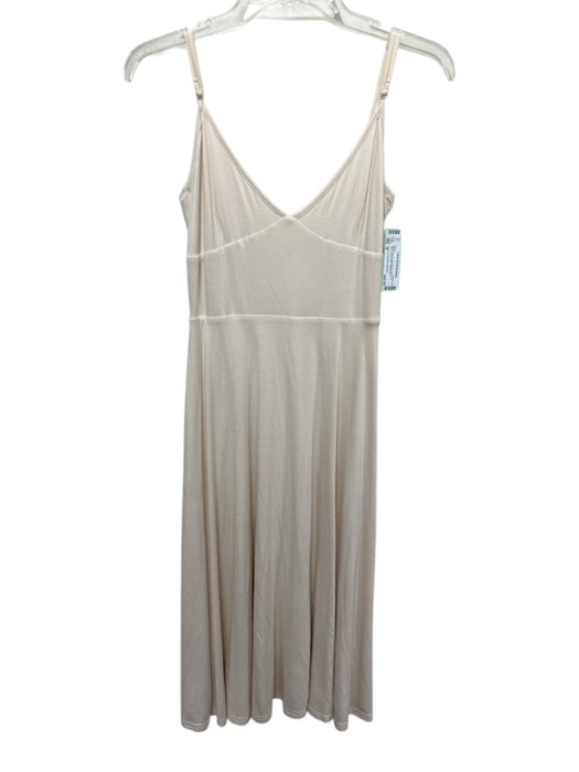 House of Harlow x Revolve Size M White Rayon Sleeveless Stretch V Neck Dress White / M