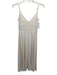 House of Harlow x Revolve Size M White Rayon Sleeveless Stretch V Neck Dress White / M