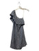 Velvet Size S Navy & white Viscose One Shoulder Checkered Dress Navy & white / S