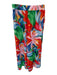 Z Supply Size XS Green, Red, Multi Cotton Blend Floral Stretch Waist Pants Green, Red, Multi / XS
