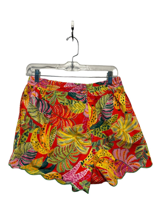 Karlie Size M Multi Cotton Drawstring Jungle Shorts Multi / M