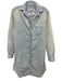 Frank & Eileen Size XS Light Blue Cotton Chambray Fading Button Down Shirt Dress Light Blue / XS