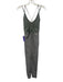 Goop G. Label Size S gray & green Polyamide Blend Strappy Back V Neck Jumpsuit gray & green / S