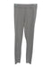 Alo Yoga Size XS Gray Polyester Blend Rib Knit Mid Rise Full Length Leggings Gray / XS
