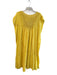 Suzie Kondi Size One Size Yellow No Fabric Tag Sleeveless Knit Maxi Coverup Yellow / One Size