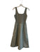 Everlane Size XS Sage green Cotton Sleeveless Maxi Pockets Square Neck Dress Sage green / XS