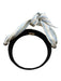 Sunshine Tienda Beige, White, Blue Straw Ribbon Straps Wide Brim Round Crown Hat Beige, White, Blue / One Size
