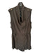 Michael Stars Size XS Gray Tencel Sleeveless Front Zip Drawstring Dress Gray / XS