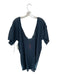 Celandine Size XXS Navy & Blue Polyester Batwing Perforated Coverup Dress Navy & Blue / XXS