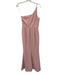 Dress the Population Size S Light Pink Polyester One Shoulder Leg Slit Gown Light Pink / S