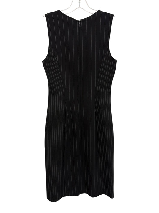 Diane Von Furstenberg Size 2 Black & Gray Polyester & Viscose Sleeveless Dress Black & Gray / 2